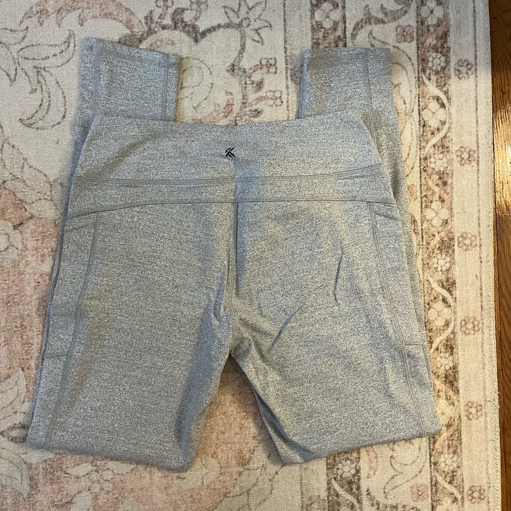 Gray Women's Leggings - Picture 2 of 3